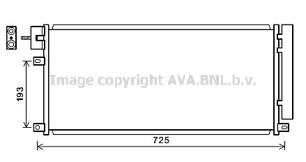 AVA QUALITY COOLING kondensatorius, oro kondicionierius OL5634D